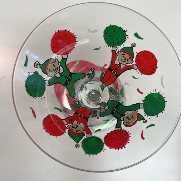 Lolita “Holiday Cheer” martini glass - Picture 5 of 13